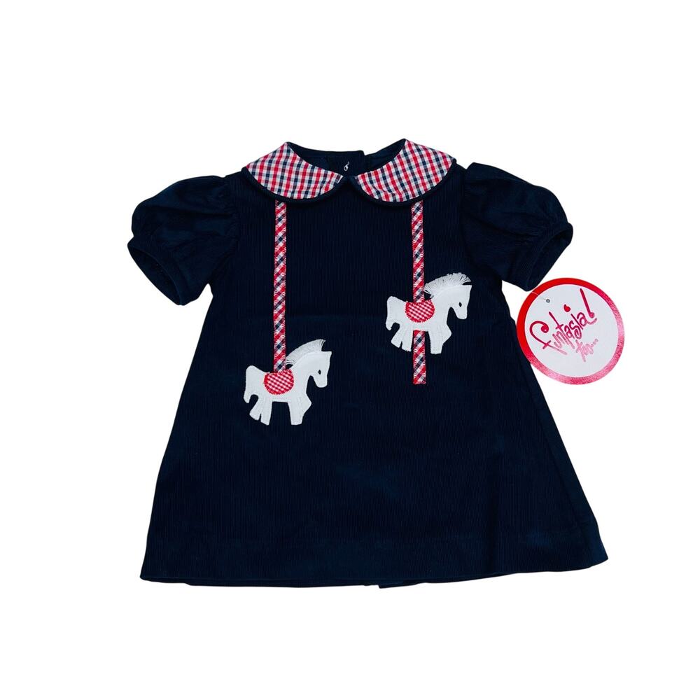NWT Funtasia! too... 9M Carousel Horses Float Dress
